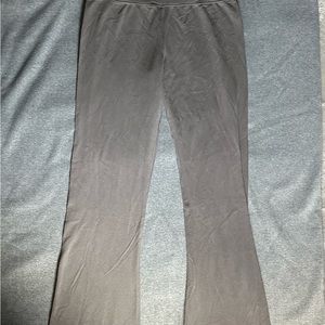 Brandy Melville gray flare leggings